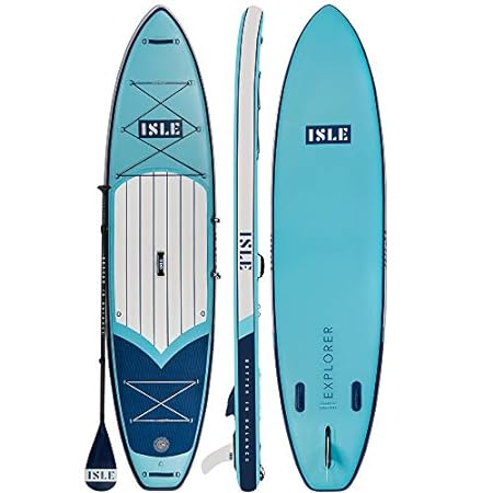 ISLE Explorer Inflatable Stand Up Paddle Board & Bundle