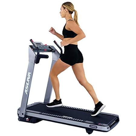 Sunny Health & Fitness ASUNA SpaceFlex Electric Running Treadmill with Auto Incline 7750