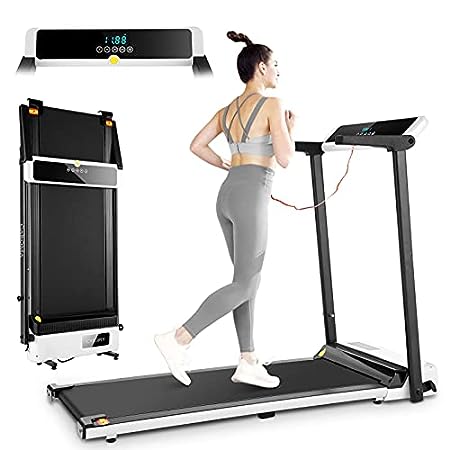 CAROMA Folding 2.5HP Electric Treadmill with Bluetooth Speaker for Home Office