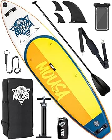 Mousa Inflatable Paddle Board SUP with Camera Mount