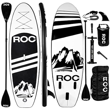 Roc Inflatable Stand Up Paddle Board including Accessories