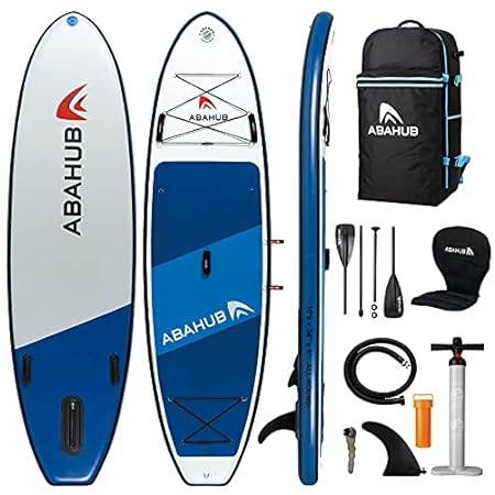 Abahub Inflatable SUP Standup Paddleboard with Paddle