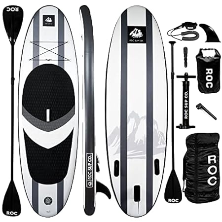 Roc Inflatable Stand Up Paddle Board with sup Accessories