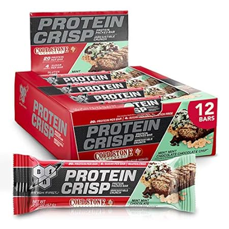 BSN Whey Protein Bars - Protein Crisp Bar by Syntha-6