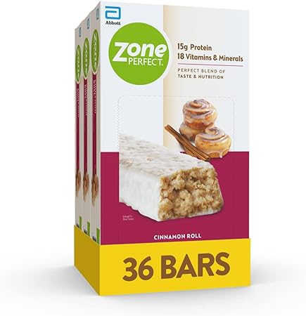 Zone Perfect Protein Bars With Vitamins Minerals